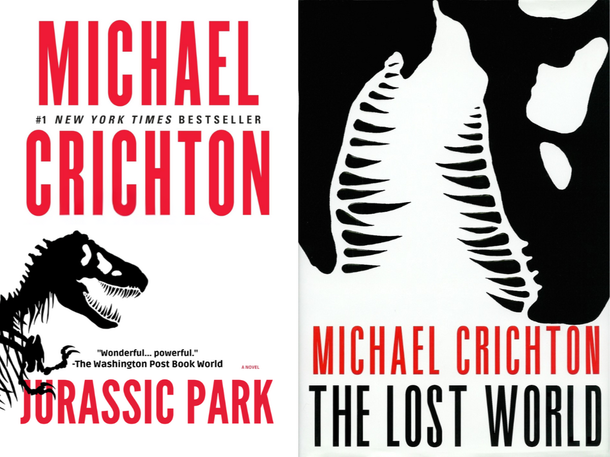 Jurassic Park Series by Michael Crichton