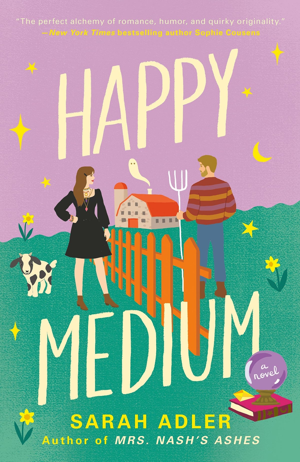 Happy Medium Book by Sarah Adler