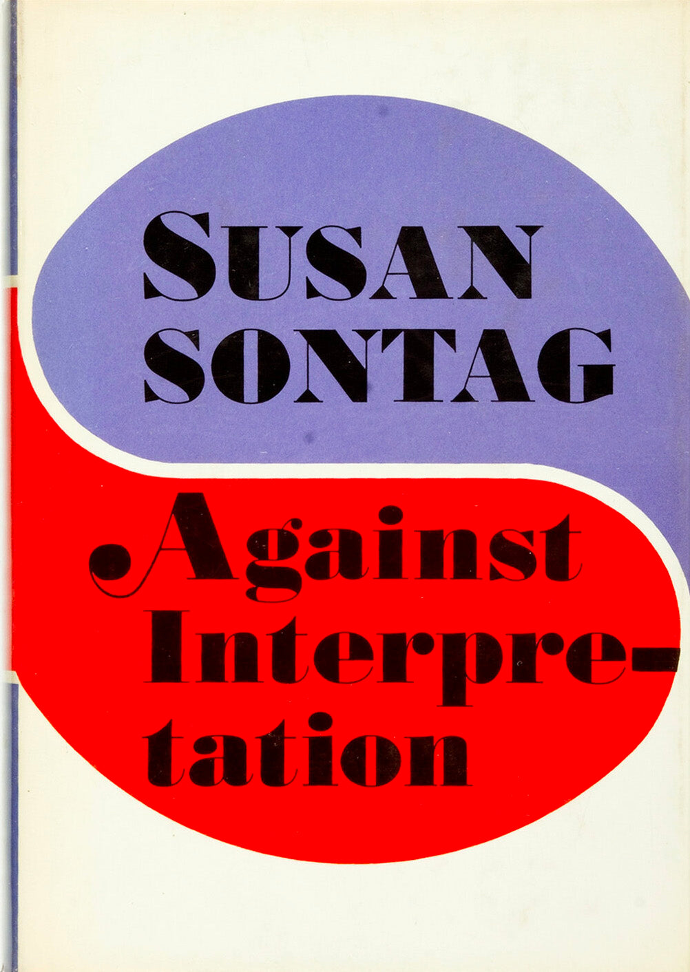 Against Interpretation Book by Susan Sontag