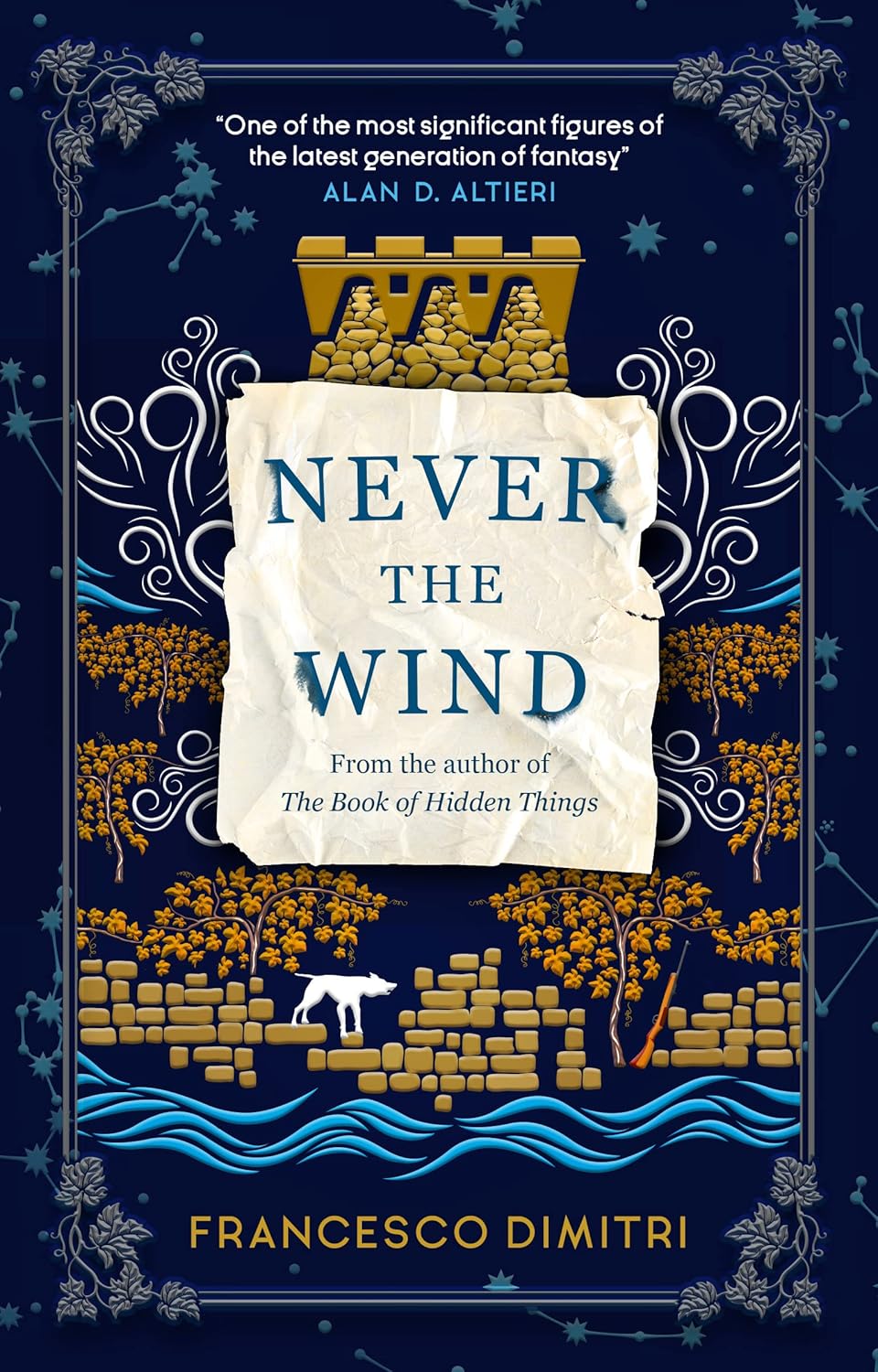 Never the Wind Book by Francesco Dimitri