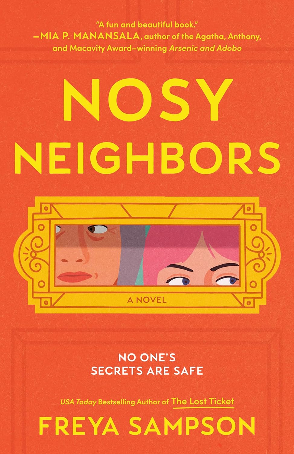 Nosy Neighbors Book by Freya Sampson