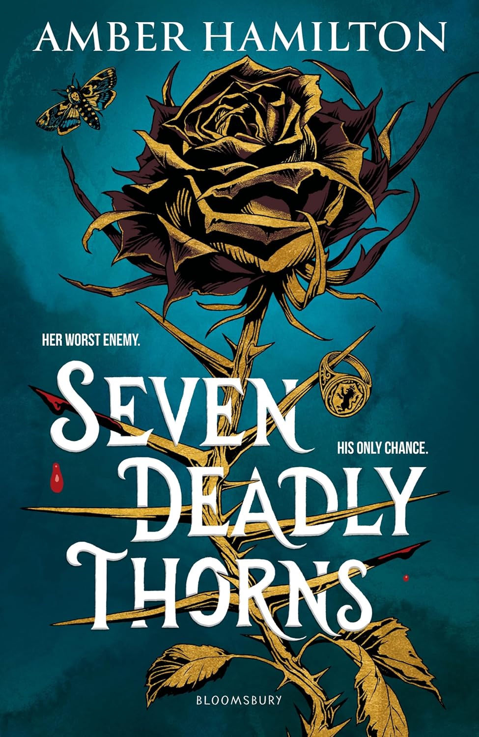 Seven Deadly Thorns Book by Amber Hamilton
