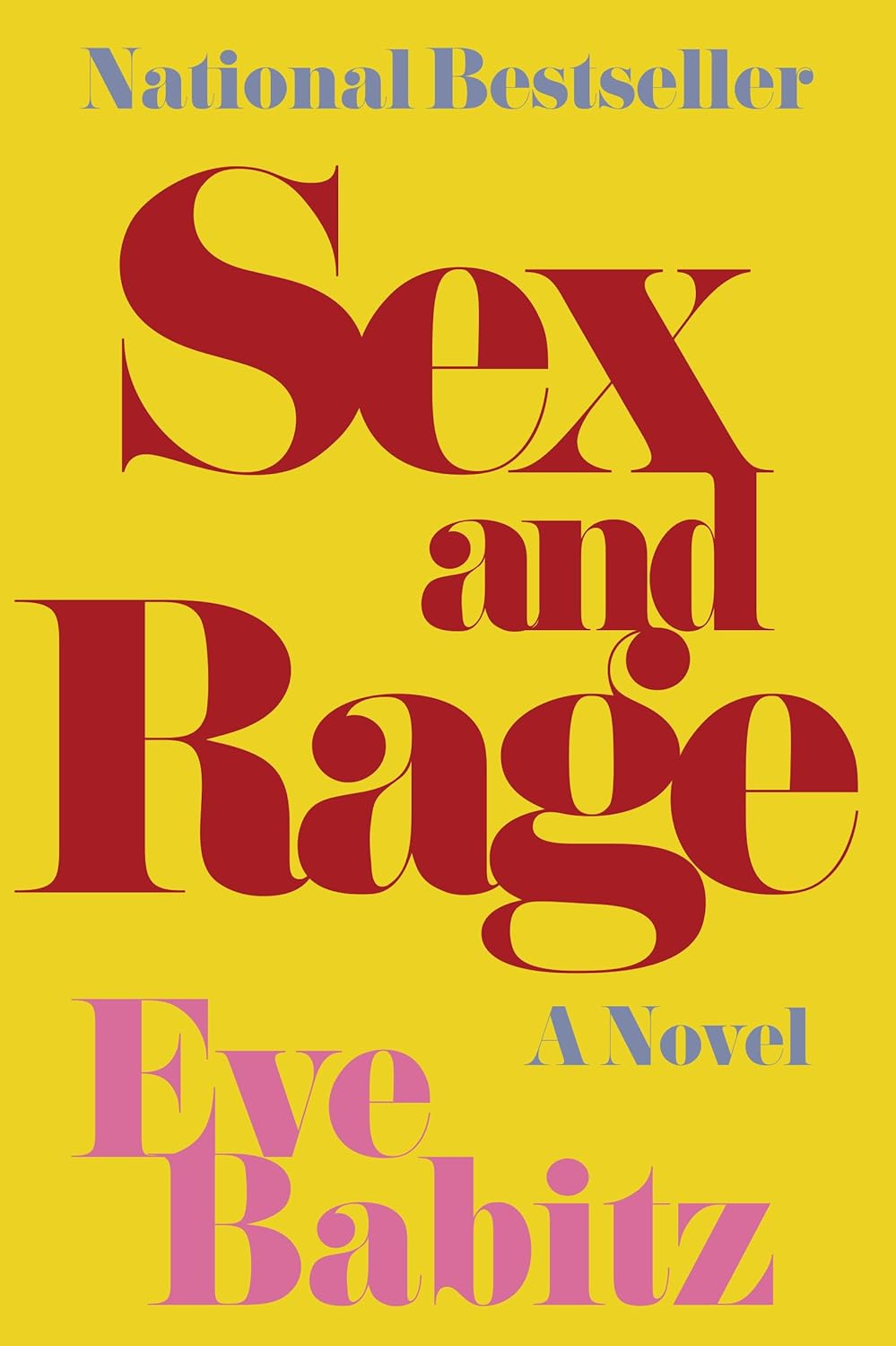 Sex and Rage Book by Eve Babitz