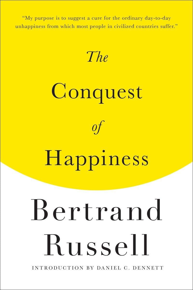 The Conquest of Happiness Book by Bertrand Russell