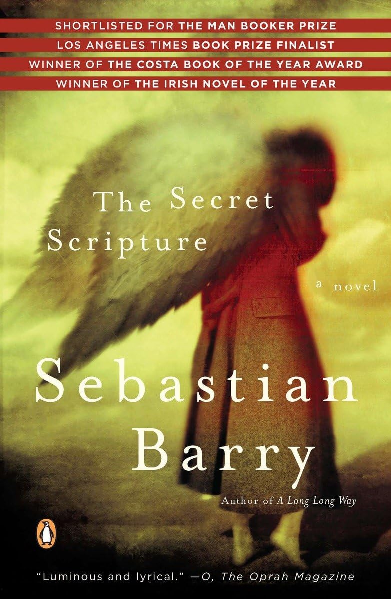The Secret Scripture Novel by Sebastian Barry