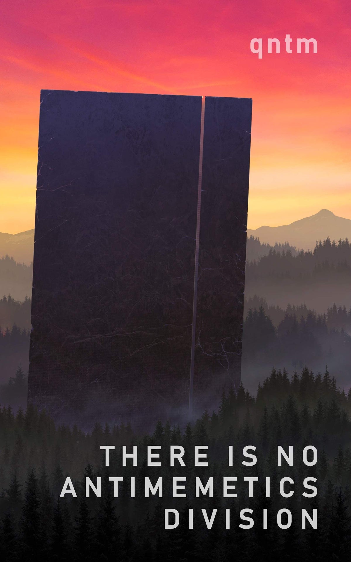There Is No Antimemetics Division Novel by qntm