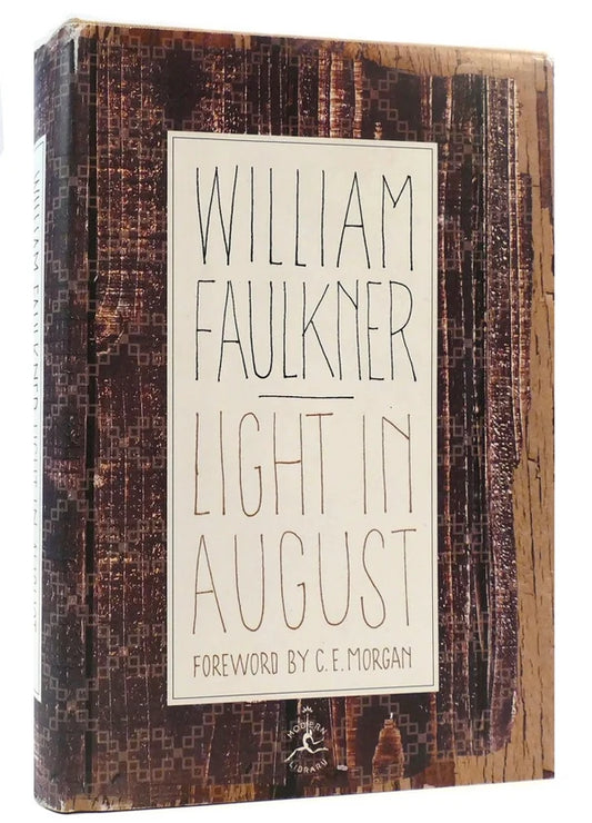 Light in August Novel by William Faulkner
