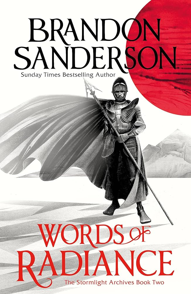 Words of Radiance Novel by Brandon Sanderson