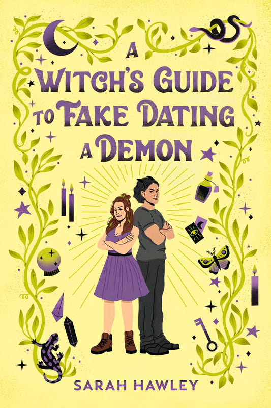 A Witch's Guide to Fake Dating a Demon Book by Sarah Hawley