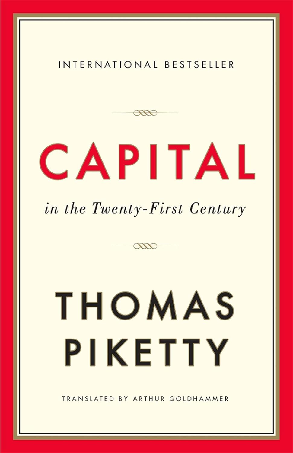 Capital in the Twenty-First Century Book by Thomas Piketty