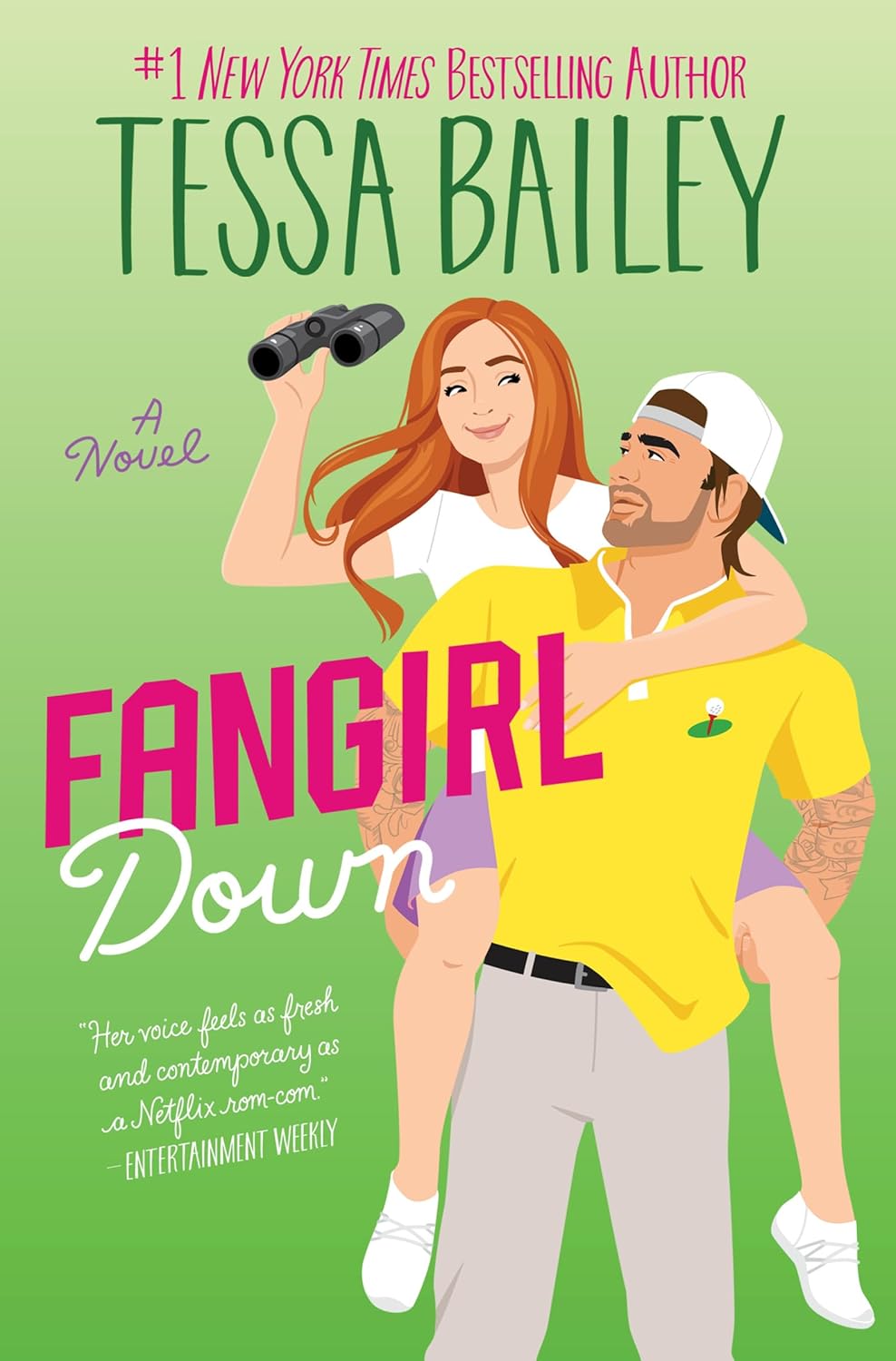 Fangirl Down: A Novel Book by Tessa Bailey
