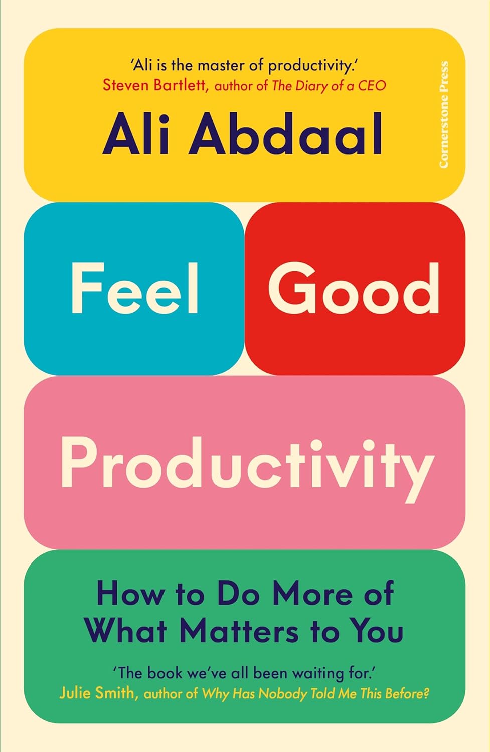 Feel-Good Productivity Book by Ali Abdaal