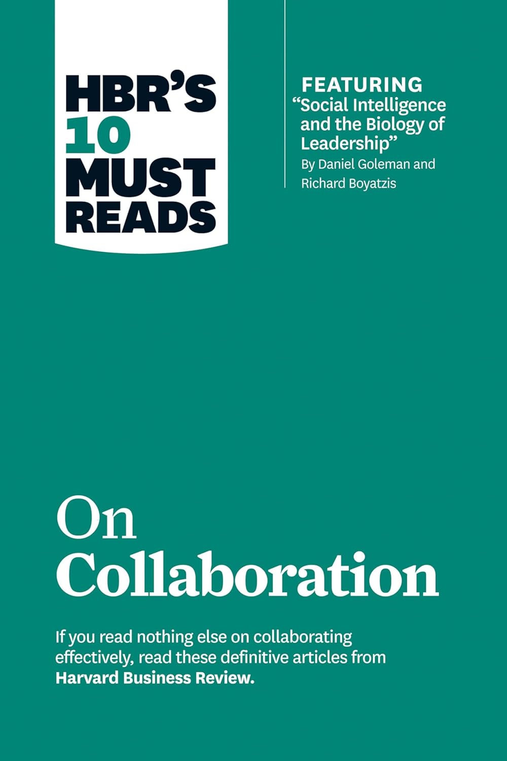 HBR's 10 Must Reads on Collaboration Book by Harvard Business Review