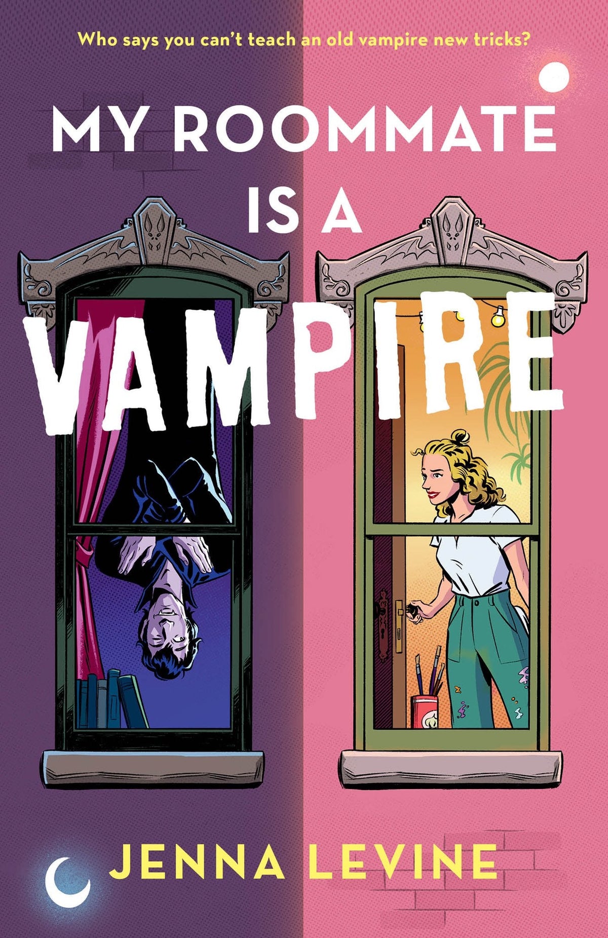 My Roommate Is a Vampire Book by Jenna Levine