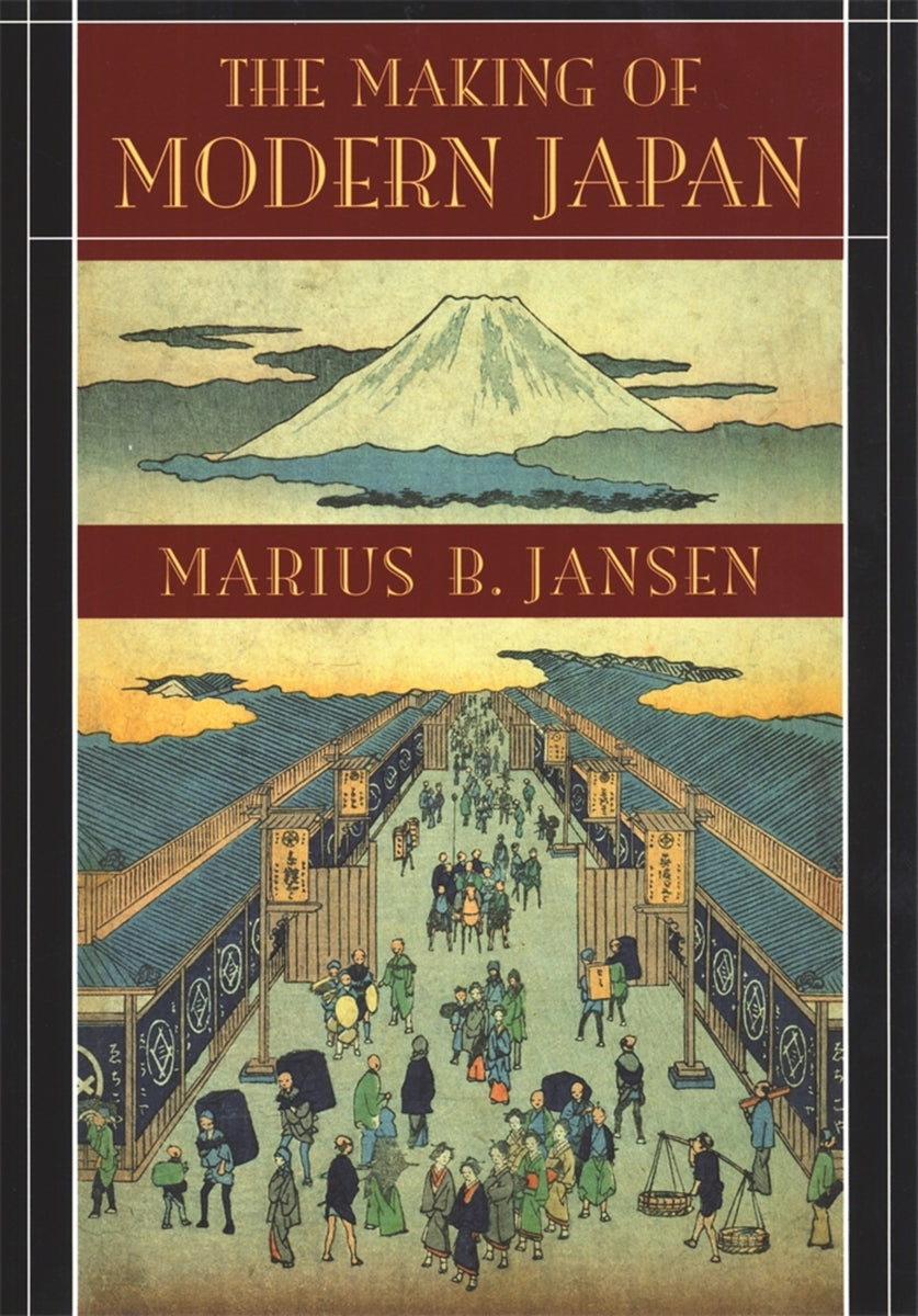 The Making of Modern Japan Book by Marius B. Jansen