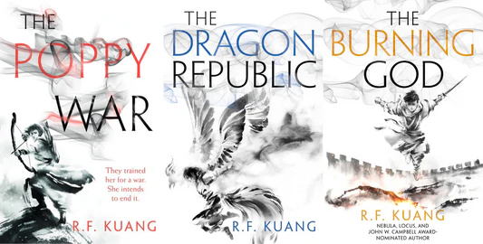 The Poppy War Trilogy Series by R.F. Kuang