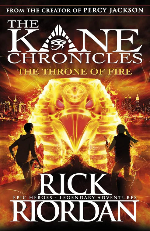 The Throne of Fire (The Kane Chronicles, Book 2) Novel by Rick Riordan