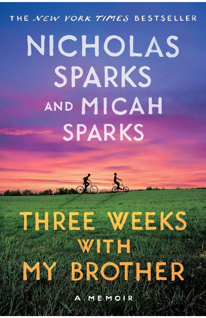 Three Weeks with My Brother Book by Nicholas Sparks