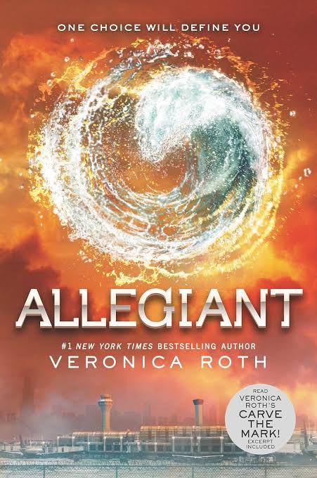 Allegiant Novel by Veronica Roth