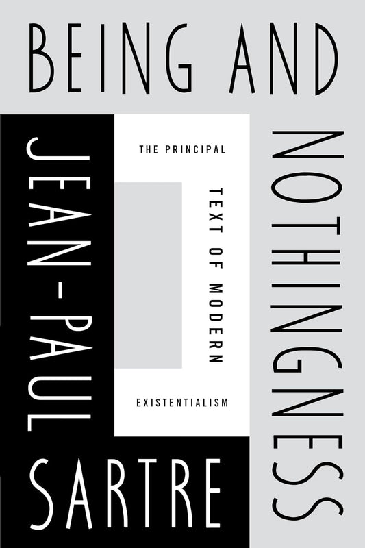 Being and Nothingness Book by Jean-Paul Sartre