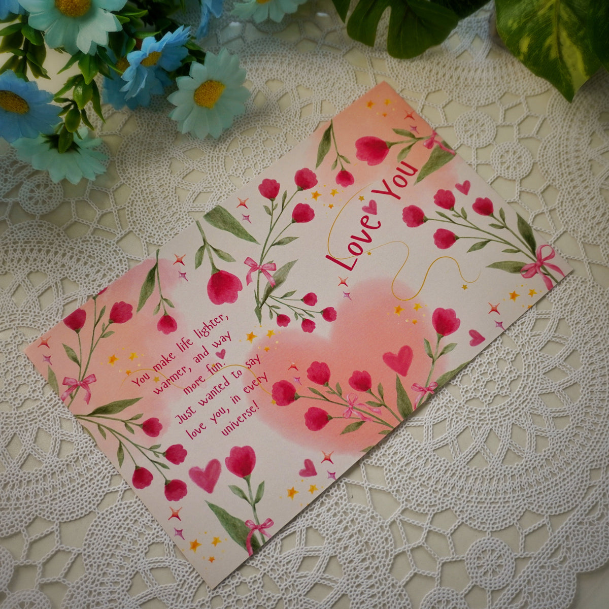 CSN07- Love you card