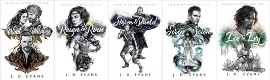 Mages of the Wheel Series by J.D. Evans