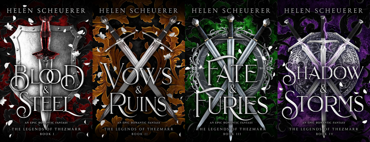 The Legends of Thezmarr Series by Helen Scheuerer