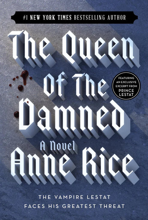 The Queen of the Damned Novel by Anne Rice